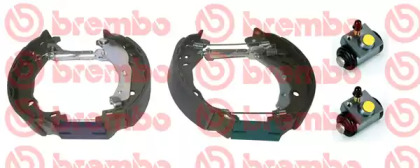 Комлект тормозных накладок (BREMBO: K 61 089)