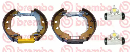 Комлект тормозных накладок (BREMBO: K 68 064)