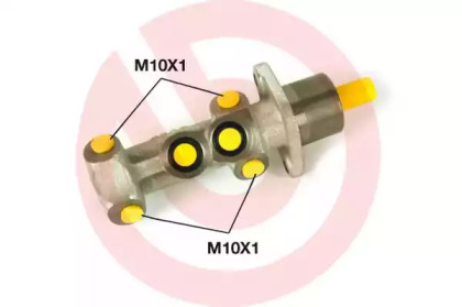 Цилиндр (BREMBO: M 23 008)