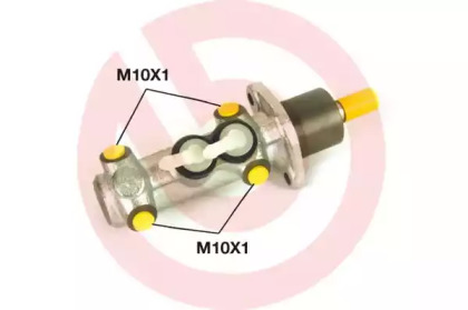Цилиндр (BREMBO: M 23 026)