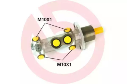 Цилиндр (BREMBO: M 23 035)