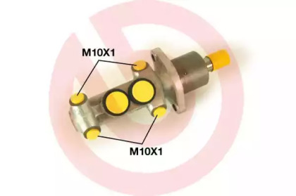 Цилиндр (BREMBO: M 23 043)