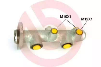 Цилиндр (BREMBO: M 24 034)