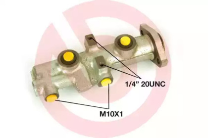 Цилиндр (BREMBO: M 24 055)