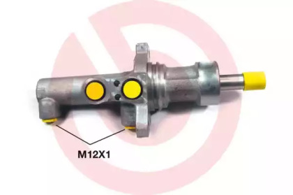 Цилиндр (BREMBO: M 50 030)