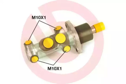 Цилиндр (BREMBO: M 59 017)