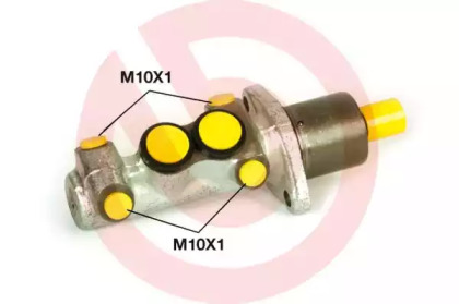 Цилиндр (BREMBO: M 61 110)