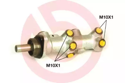 Цилиндр (BREMBO: M 61 113)