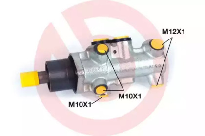 Цилиндр (BREMBO: M 68 009)