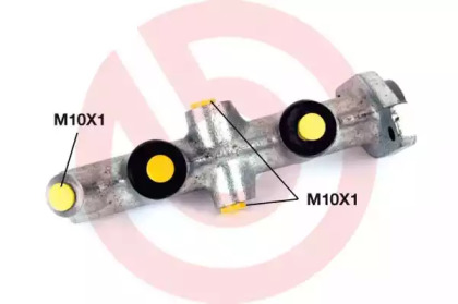 Цилиндр (BREMBO: M 68 061)