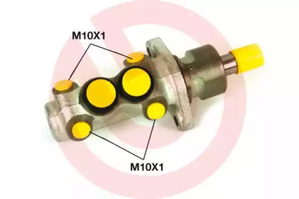 Цилиндр (BREMBO: M 85 019)