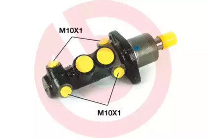 Цилиндр (BREMBO: M 85 035)