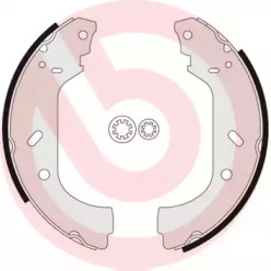 Комлект тормозных накладок (BREMBO: S 23 517)