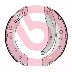 Комлект тормозных накладок (BREMBO: S 68 547)