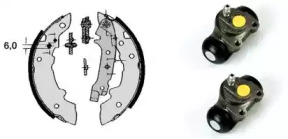 Комлект тормозных накладок (BREMBO: H 61 025)