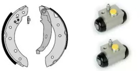 Комлект тормозных накладок (BREMBO: H 61 072)