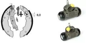 Комлект тормозных накладок (BREMBO: H 68 013)