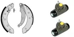 Комлект тормозных накладок (BREMBO: H 68 056)