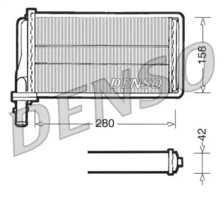 Теплообменник (DENSO: DRR01001)