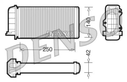 Теплообменник (DENSO: DRR09001)