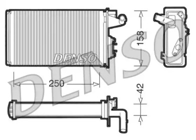 Теплообменник (DENSO: DRR09010)