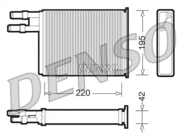 Теплообменник (DENSO: DRR09031)