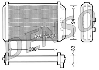 Теплообменник (DENSO: DRR09033)