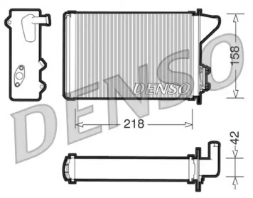 Теплообменник (DENSO: DRR09040)