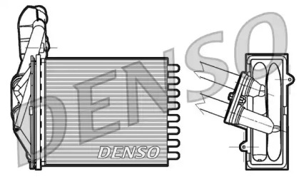 Теплообменник (DENSO: DRR09042)