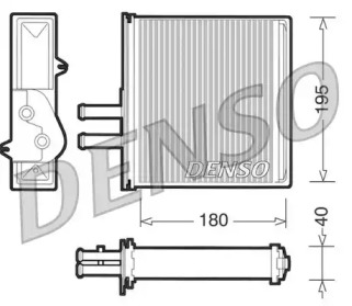 Теплообменник (DENSO: DRR09060)