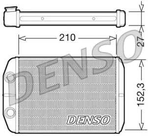 Теплообменник (DENSO: DRR09073)