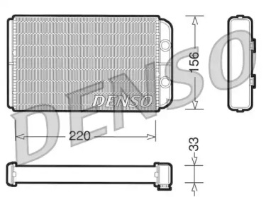 Теплообменник (DENSO: DRR09090)