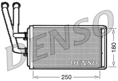 Теплообменник (DENSO: DRR09100)