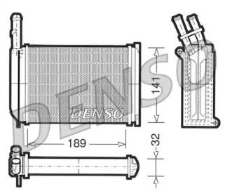 Теплообменник (DENSO: DRR10001)