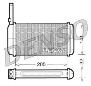 Теплообменник (DENSO: DRR10002)