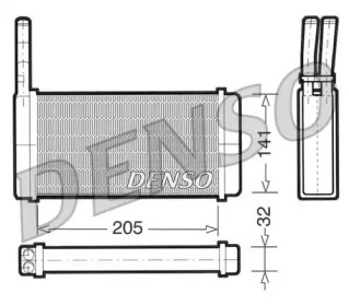 Теплообменник (DENSO: DRR10010)