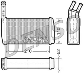 Теплообменник (DENSO: DRR10011)