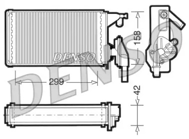 Теплообменник (DENSO: DRR12002)