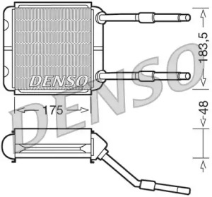 Теплообменник (DENSO: DRR20001)