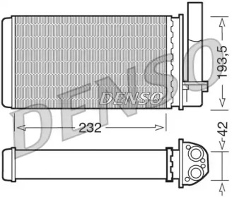 Теплообменник (DENSO: DRR21003)