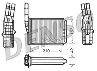 Теплообменник (DENSO: DRR23013)