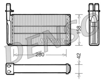 Теплообменник (DENSO: DRR25001)