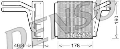 Теплообменник (DENSO: DRR33001)