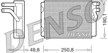 Теплообменник (DENSO: DRR33010)