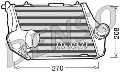 Теплообменник (DENSO: DIT02013)