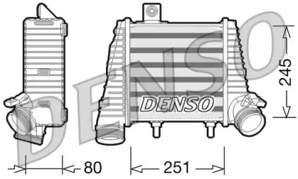 Теплообменник (DENSO: DIT02016)