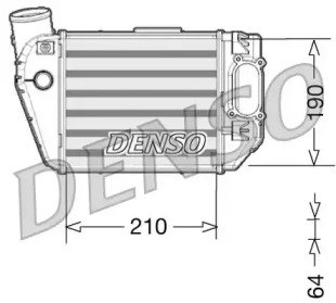 Теплообменник (DENSO: DIT02021)