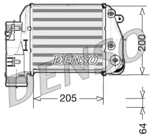 Теплообменник (DENSO: DIT02025)