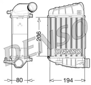 Теплообменник (DENSO: DIT02028)