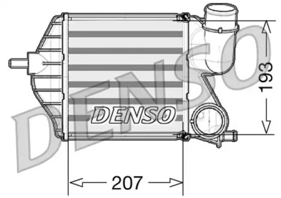 Теплообменник (DENSO: DIT09102)